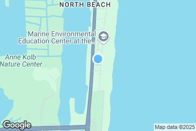 Map image of the property - 4201 N Ocean Dr