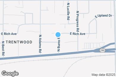 Map image of the property - 4217 N Burns Rd