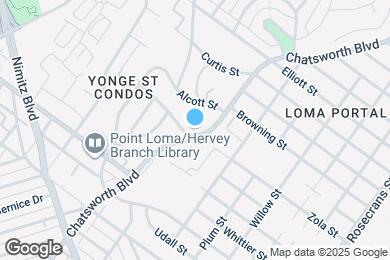 Map image of the property - 2404 Chatsworth Blvd