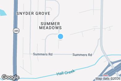 Map image of the property - 5116 Summer Mist Cove