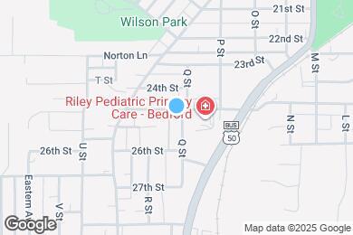 Map image of the property - 2511 Q St