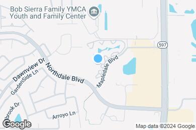 Map image of the property - Lakes of Northdale Apartments