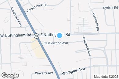 Map image of the property - 4311 Winona Ave