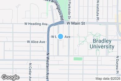 Map image of the property - 836 N Rebecca Pl