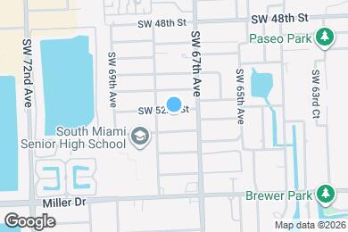 Map image of the property - 6752 SW 52nd St