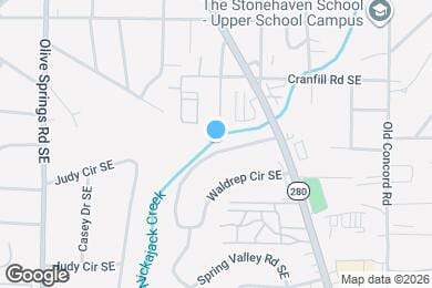 Map image of the property - 1816 Waldrep Cir SE