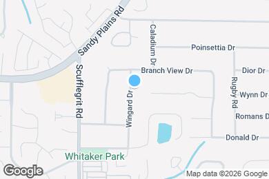 Map image of the property - 1774 Wingard Dr