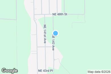 Map image of the property - 4611 NE 142nd Ave