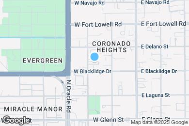 Map image of the property - 3020 N Balboa Ave