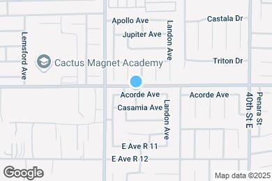 Map image of the property - 3551 Acorde Ave