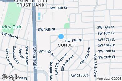 Map image of the property - 3763 SW 17th St