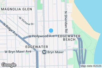 Map image of the property - 1060 W Hollywood Ave