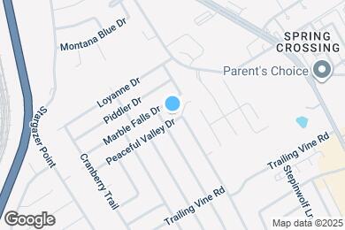 Map image of the property - 2511 Peaceful Valley Dr