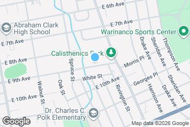 Map image of the property - 395 E 9th Ave