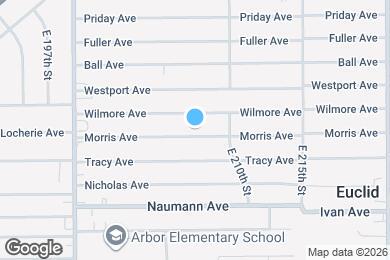 Map image of the property - 20831 Morris Ave
