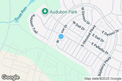 Map image of the property - 1670 W Matisse Dr