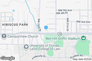 Map image of the property - 16 NW 22nd Dr