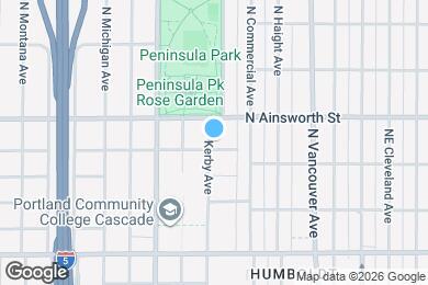 Map image of the property - 563 N Simpson St