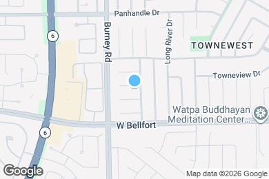 Map image of the property - 14307 Branchwater Ln