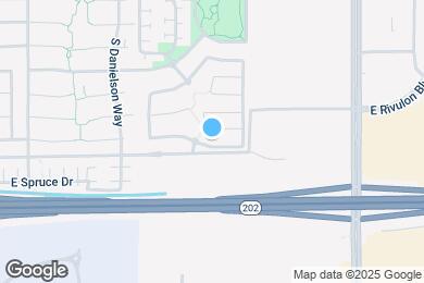 Map image of the property - 2650 E Wildhorse Pl