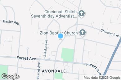 Map image of the property - 3595 Harvey Ave