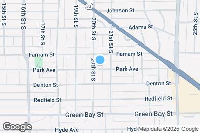 Map image of the property - 2011 Park Ave