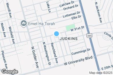 Map image of the property - 3007 Henderson Ave
