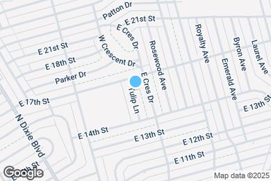 Map image of the property - 1416 Tulip Ln