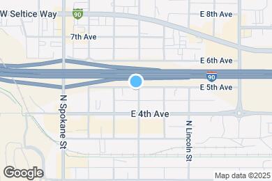 Map image of the property - 417 N Henry St