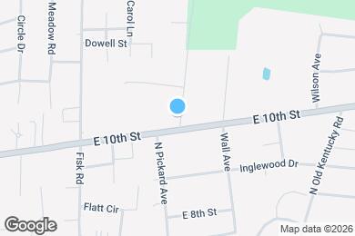 Map image of the property - 1010 Country Club Rd