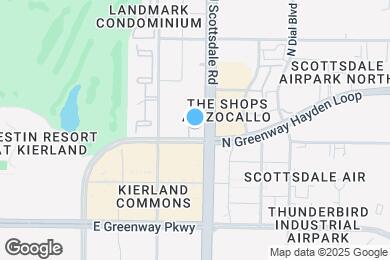 Map image of the property - 7180 E Kierland Blvd