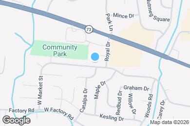 Map image of the property - 510 W Market St