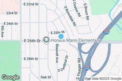 Map image of the property - 1624 S Doodler Dr