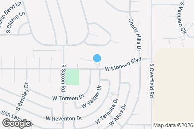 Map image of the property - 8550 W Monaco Blvd