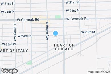 Map image of the property - 2029 W 23rd St