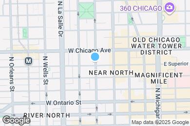Map image of the property - 732 N Dearborn St