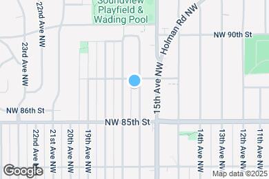 Map image of the property - 8547 16th Ave NW