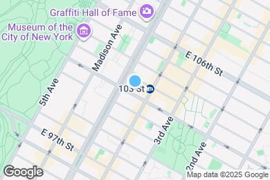 Map image of the property - 115 E 102nd St