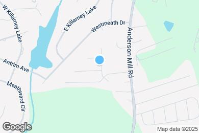 Map image of the property - 704 Bent Hollow Ct