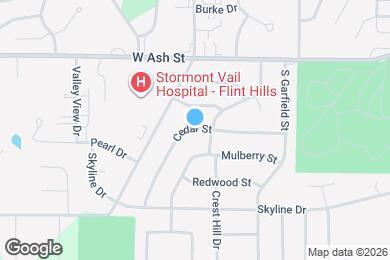 Map image of the property - 1013 Cedar St