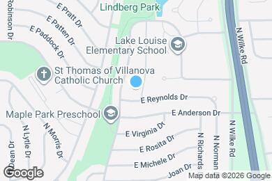 Map image of the property - 364 N Everett Dr
