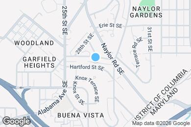 Map image of the property - 2838 Hartford St SE