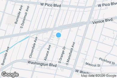 Map image of the property - 1727 S Sycamore Ave