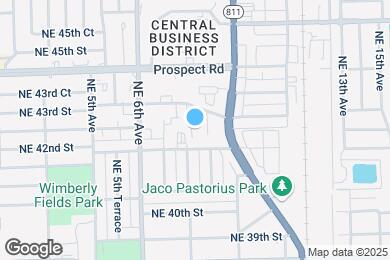 Map image of the property - 4218 NE 7th Ter