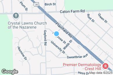 Map image of the property - 2321 Parkrose St