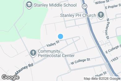 Map image of the property - 408 Valley St