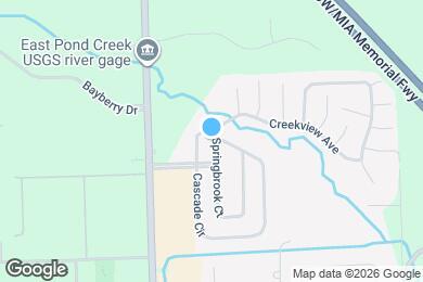 Map image of the property - 11835 Cascade Cir