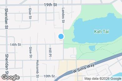 Map image of the property - 1421 Landes St