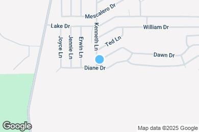 Map image of the property - 3012 Diane Dr
