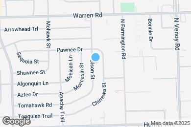 Map image of the property - 6924 Bison St